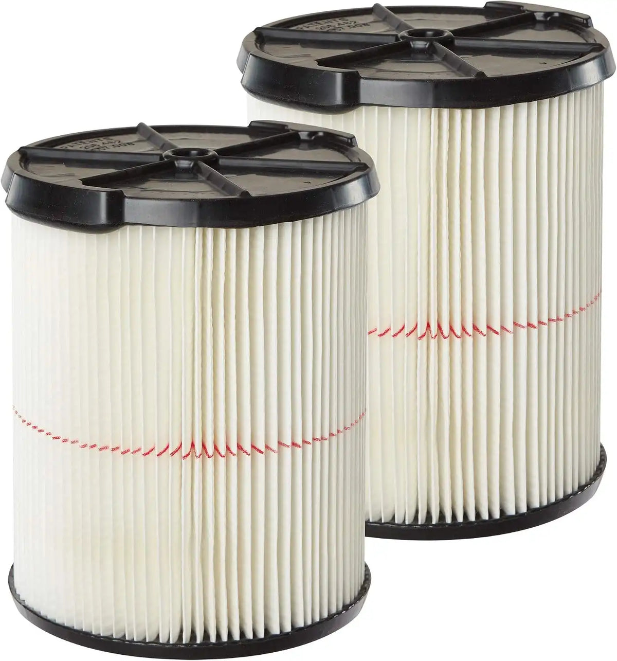 CRAFTSMAN CMXZVBE38755 Genuine 5-20 Gal. General Purpose Wet Dry Vac Filter | Fits Most 5 to 20 Gallon CRAFTSMAN Shop Vacuums, Easy Installation and Traps General Debris, 2-Pack