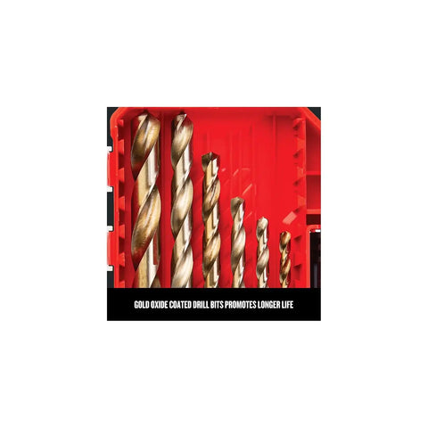 CRAFTSMAN 14-Piece Gold Oxide Drill Bit Set for Wood, Plastic, or Metal (CMAM2214) (Pack of 5)