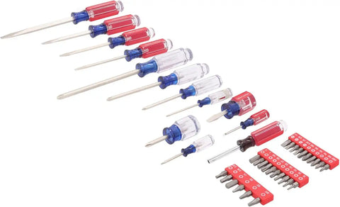 CRAFTSMAN Screwdriver Set, 39 Pc Durable Acetate Handle Master Combination Multi Screw Driver Set Kit (CMHT65180)