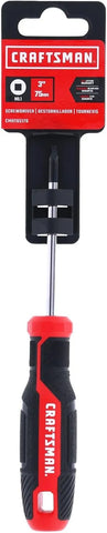 CRAFTSMAN Screwdriver SQ1 x 3 in. Square Tip, Magnetic Hold (CMHT65170)