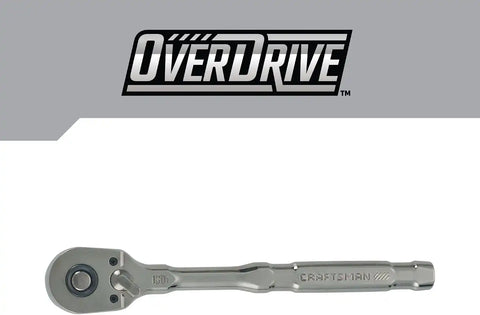 CRAFTSMAN OVERDRIVE 3/8" Drive 180T Pear Head Ratchet (CMMT82111)