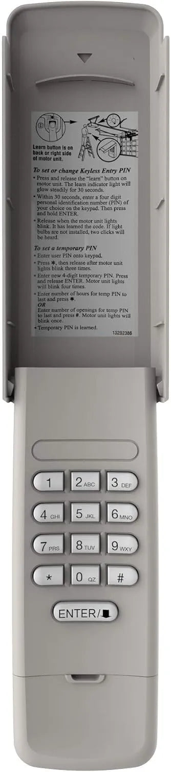 Craftsman CMXZDCG440 Garage Door Wireless Keypad, Gray