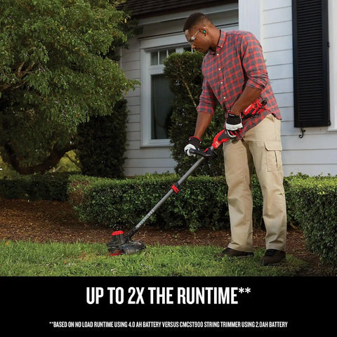 CRAFTSMAN V20 WEEDWACKER Cordless String Trimmer with QUICKWIND, 13 inch, Bare Tool Only (CMCST920B)