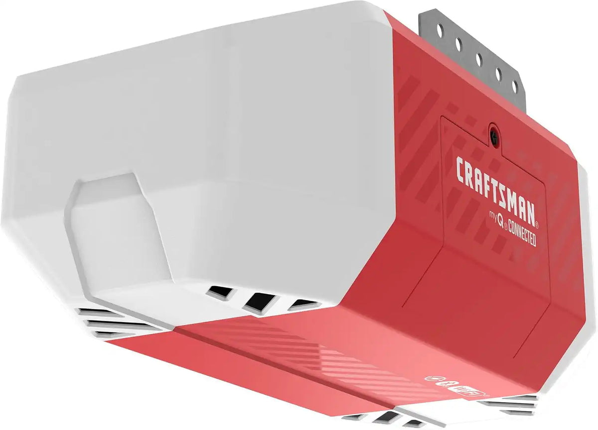 Craftsman Belt Drive Garage Door Opener, 3/4 HP, Wi-Fi, Battery Backup | Heavy duty Chain-Drive, myQ compatible, Quiet performance, Includes: 2 remotes, wall control & safety sensors