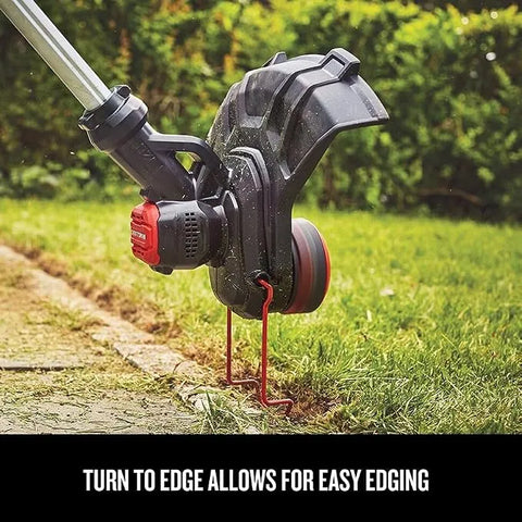 CRAFTSMAN V20 Weed Wacker Cordless String Trimmer and Edger, Weed Eater Includes 2.0 Ah Battery and Charger, Lightweight, Extended Runtime, 2 Speed (CMCST900D1)