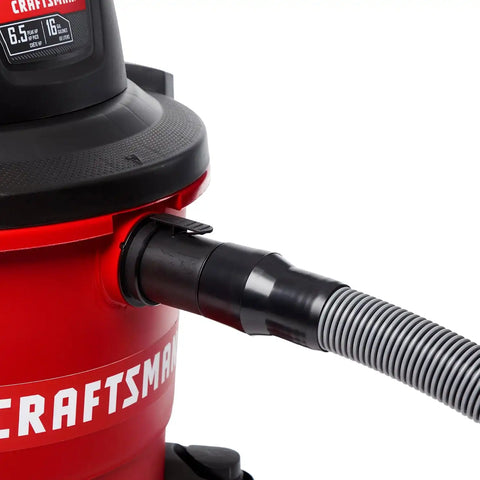 CRAFTSMAN CMXZVBE38804 1-7/8 in. x 10 ft. Professional Wet Dry Vacuum Hose | Industrial-Grade Shop Vacuum Hose Attachment Kit, Fits Most Wet/Dry Vacuums with a 1-7/8 in. Diameter Hose