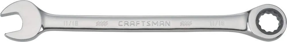CRAFTSMAN Ratcheting Wrench, SAE, 11/16-Inch, 72-Tooth, 12-Point (CMMT42566)