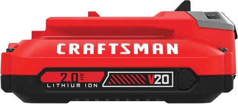CRAFTSMAN V20 Battery, 2.0 Ah, Lithium Ion Battery (CMCB202)