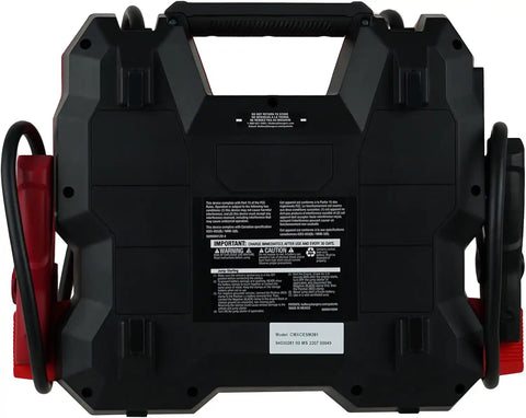 CRAFTSMAN 1000A Car Battery Jump Starter and Portable Power Station, 3-in-1 Solution, 12V DC and 2.4A USB Charging, for 12V Automotive, Marine, and Power Sport Batteries, CMXCESM281