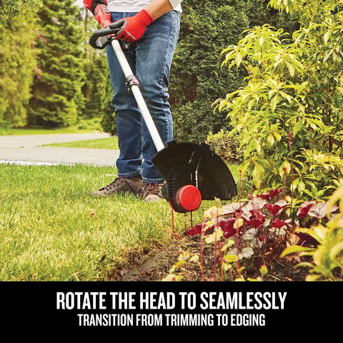 CRAFTSMAN V20 String Trimmer and Edger with Spool, Battery and Charger Included (CMCST910M1)