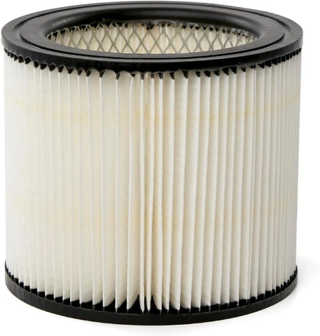 CRAFTSMAN CMXZVBE38752 General Purpose Wet Dry Shop Vacuum Filter | Fits Most Wall-Mount Shop-Vac Branded Shop Vacuums, Friction Fit Installation, Traps General Debris