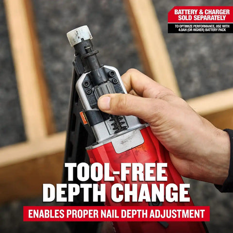 CRAFTSMAN V20 Brushless Cordless 30° Framing Nailer (Tool Only) (CMCN630PTB)