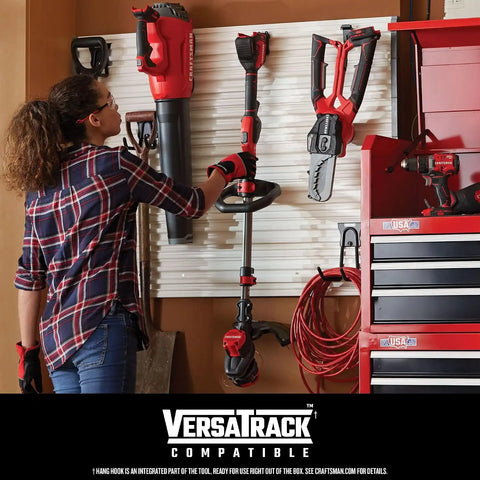 CRAFTSMAN 20V Edger Lawn Tool, Cordless Trencher, Bare Tool Only (CMCED400B)