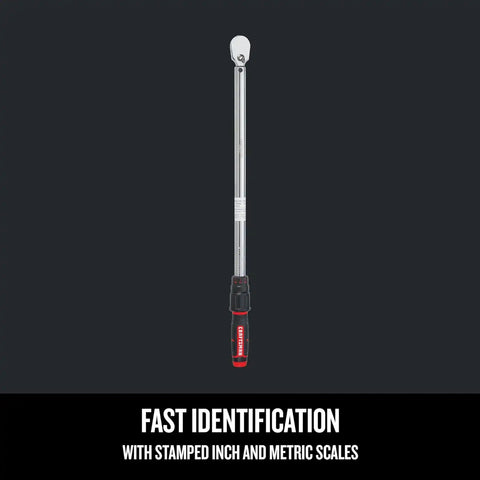 CRAFTSMAN Torque Wrench, 1/2" Drive, 50-250 FT-LB (CMMT99434)