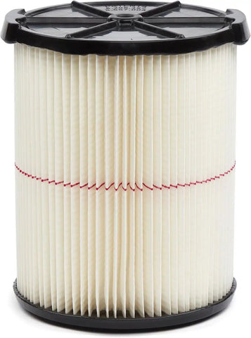 CRAFTSMAN CMXZVBE38754 Genuine 5-20 Gal. General Purpose Wet Dry Vac Filter | Fits Most 5 to 20 Gallon CRAFTSMAN Shop Vacuums, Easy Installation and Traps General Debris