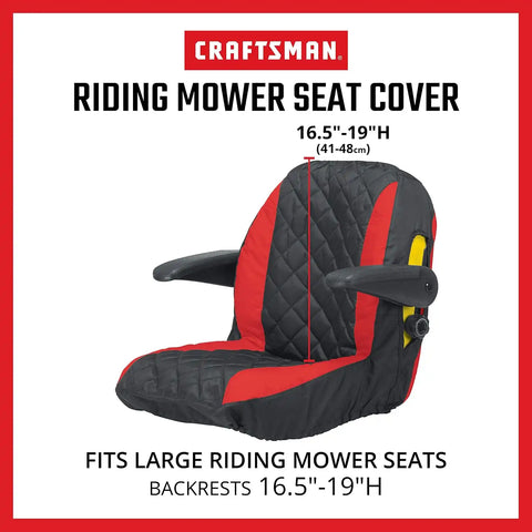 CRAFTSMAN Riding Mower Seat Cover, Large