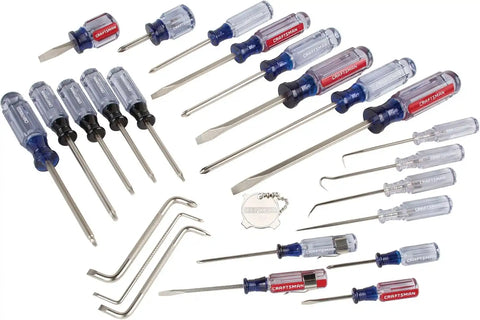 CRAFTSMAN Screwdriver Set, Assorted, 25-Piece (CMHT65046)