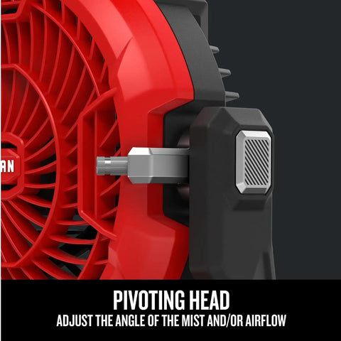 CRAFTSMAN V20 Cordless Personal Fan, Misting Fan, Settings for Mist and Airflow, Compact, Bare Tool Only (CMCE003B)