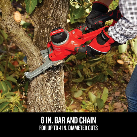 CRAFTSMAN V20 Cordless Lopper, 6 inch, Bare Tool Only (CMCCSL621B)