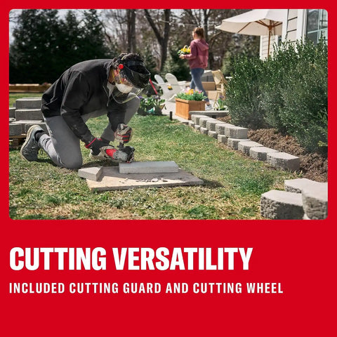 CRAFTSMAN V20 4 1/2 Cordless Angle Grinder, Brushless Small Grinder, Tool Only (CMCG452B)