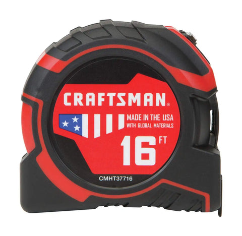CRAFTSMAN Tape Measure 16-Foot (CMHT37716S)