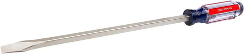 CRAFTSMAN Screwdriver, Slotted, Acetate Handle, 3/8 IN X 12 IN (CMHT65027)