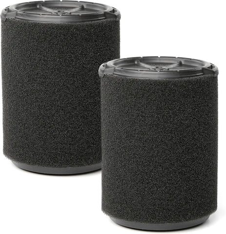 CRAFTSMAN CMXZVBE38778 Genuine 5-20 Gal. Wet Application Wet Dry Vac Filter | Fits Most 5 to 20 Gallon CRAFTSMAN Shop Vacuums, Easy Installation, Designed for High-Volume Liquid Pick-ups, 2-Pack