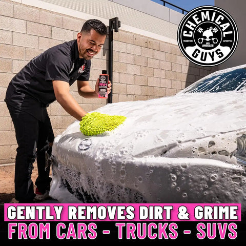 CRAFTSMAN Pressure Washer, 1900 PSI (CMEPW1900) & Chemical Guys CWS_402_16 Mr. Pink Foaming Car Wash Soap, Safe for Cars, Trucks, Motorcycles, RVs & More, 16 fl oz, Candy Scent
