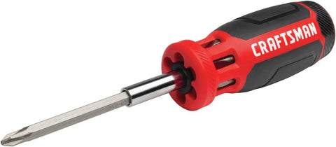 CRAFTSMAN Quick Change Screwdriver, 7-Piece Bits (CMHT68006)