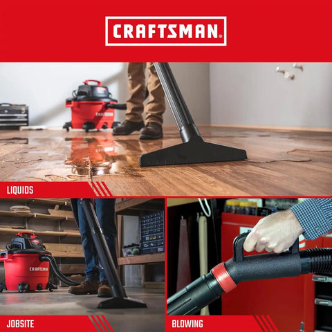 CRAFTSMAN CMXZVBE38639 2-1/2 in. Hose Grip Handle Wet Dry Vac Attachment