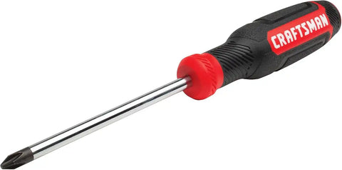 CRAFTSMAN Screwdriver, Phillips, Bi-Material, PH #2 X 4 Inch (CMHT65054N) (Pack of 2)