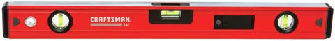 CRAFTSMAN Level, 24", Box Beam, Lighted Vials (CMHT82388)