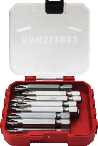 CRAFTSMAN Phillips Screwdriver Bit Set, 2-Inch, 15-Piece (CMAF122PH215) (Pack of 2)