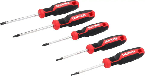 CRAFTSMAN Torx Screwdriver Set 5 PC Torx Tips (CMHT65137)
