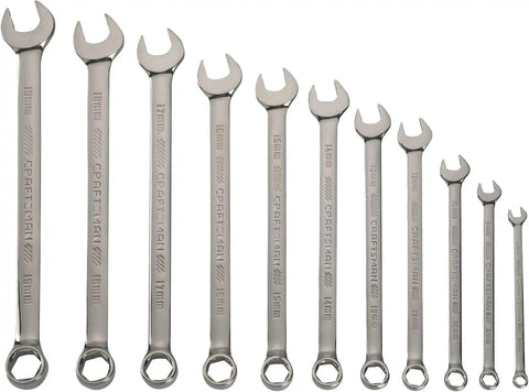 CRAFTSMAN OVERDRIVE 11-Piece Metric Wrench Set (CMMT87811)