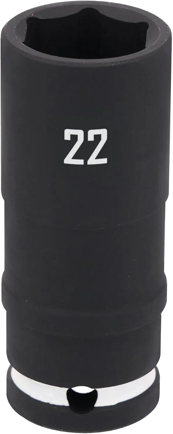 CRAFTSMAN 1/2 in Drive MM Deep Impact Socket 22 mm (CMMT16185)