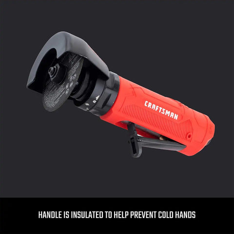 CRAFTSMAN 3-in Cutoff Tool, High-Speed RPM Cutting, Lightweight & Compact Design, Safety Guard & Ergonomic Grip for Automotive, Metalwork, and DIY Projects