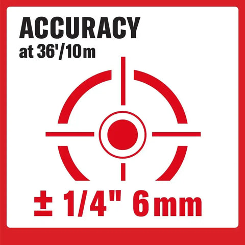 CRAFTSMAN Laser Level, Cross Line, Red, 36-Foot Range (CMHT77629)
