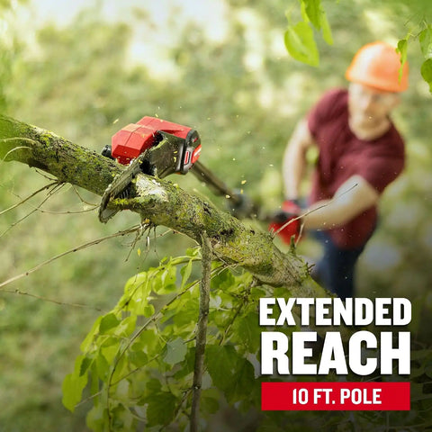 CRAFTSMAN V20 8 FT Cordless Pole Chainsaw for Tree Trimming with Battery and Charger Included (CMCPS630D1)