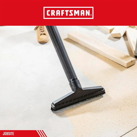 CRAFTSMAN CMXZVBE38633 2-1/2 in. Floor Brush Wet Dry Shop Vacuum Attachment
