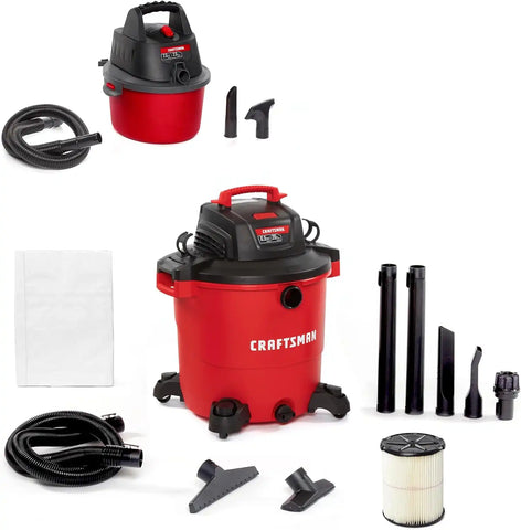 CRAFTSMAN 20 Gal. 6.5 Peak HP and 2.5 Gal. 2.5 Peak HP Shop Vacuum Bundle