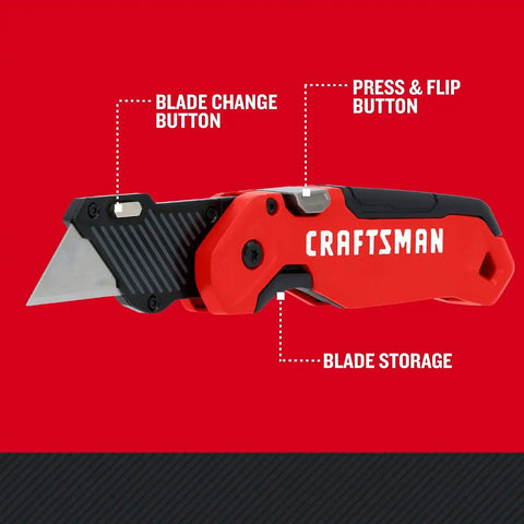 CRAFTSMAN Folding Utility W/3Blade Stora (CMHT10353)