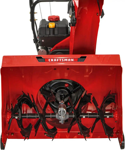 CRAFTSMAN Select 26" Gas Powered Snow Blower, Two-Stage Snow Blower Gas Self Propelled with Push-Button Start, 243cc 4-Cycle OHV Engine, Dual LED Lights (31AM6C2FB93)