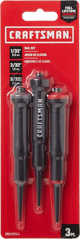 CRAFTSMAN Nail Set, 3-Piece Set (CMHT82541)