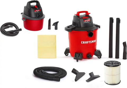 CRAFTSMAN 9 Gal. 4.25 Peak HP and 2.5 Gal. 2.5 Peak HP Shop Vacuum Bundle