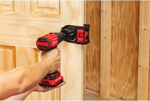 CRAFTSMAN Hole Saw Kit, Bi-Metal Door Lock Installation Kit for Wood and Metal Doors (CMAH1MDL)