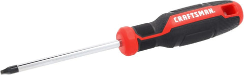 CRAFTSMAN Screwdriver SQ2 X 4 in. Square Tip, Magnetic Hold, Easy Grip Handle (CMHT65172)