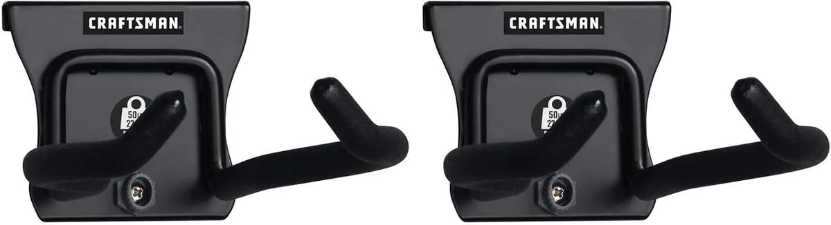 CRAFTSMAN Versatrack Garage Hooks, Outdoor Power Equipment (CMST82609VT) (Pack of 2)