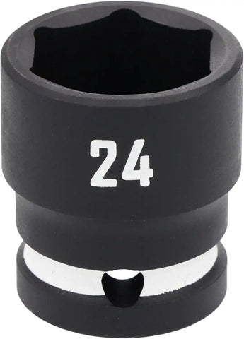 CRAFTSMAN 1/2 in Drive MM Shallow Impact Socket 24 mm (CMMT16870)