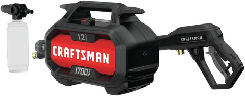 Craftsman Electric Pressure Washer (CMEPW1700) and Chemical Guys Chenille Premium Scratch-Free Microfiber Wash Mitt